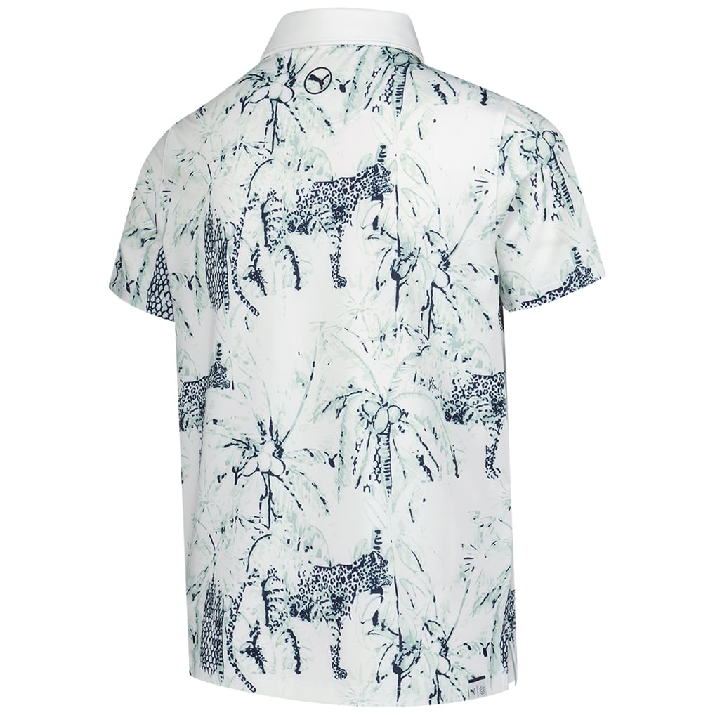  The Zurich Classic Puma Boys' Youth MATTR Safari Polo - White